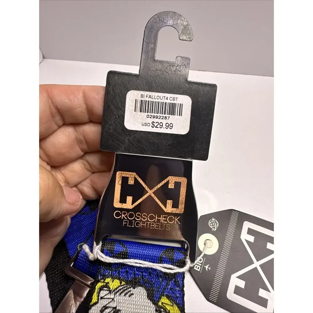NEW FALLOUT 4 BETHESDA CROSSCHECK FLIGHTBELT BELT - ONE SIZE
